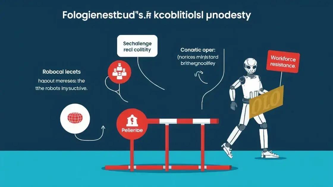 Challenges facing the robotics industry