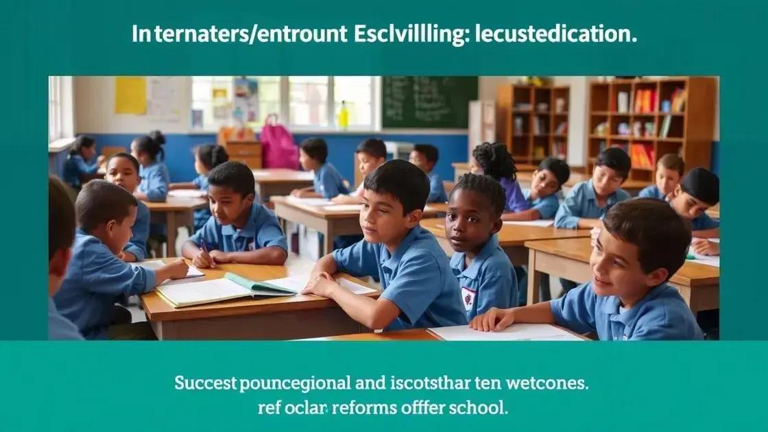Success stories of effective funding reforms