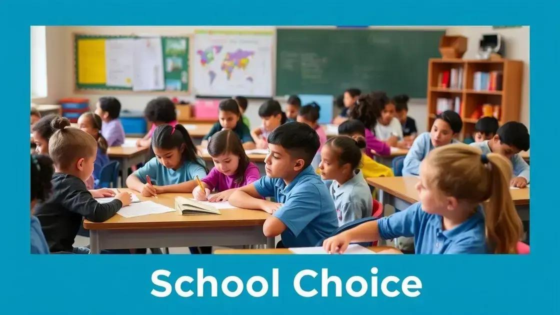 School choice programs: unlocking new educational opportunities