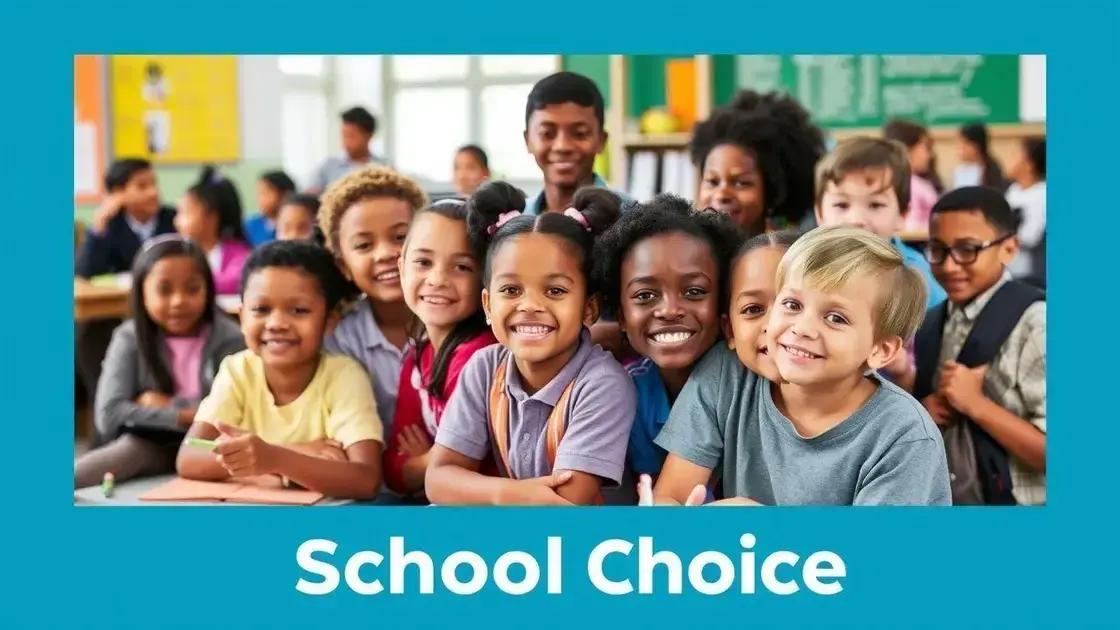 Benefits of school choice for students