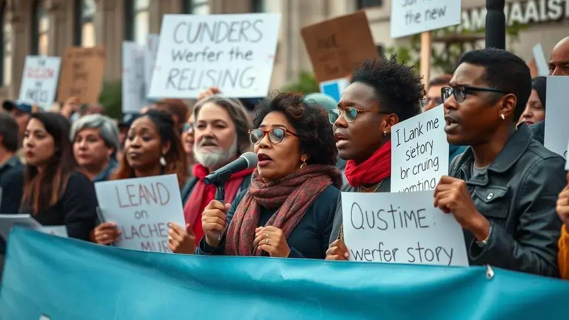 Voices from the protest frontlines