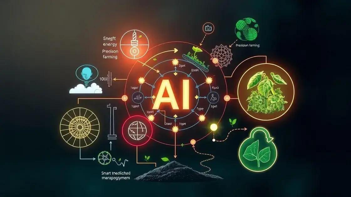Influence of AI on sustainability initiatives