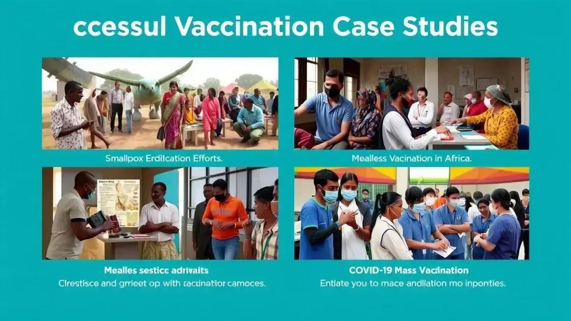 successful case studies of vaccination