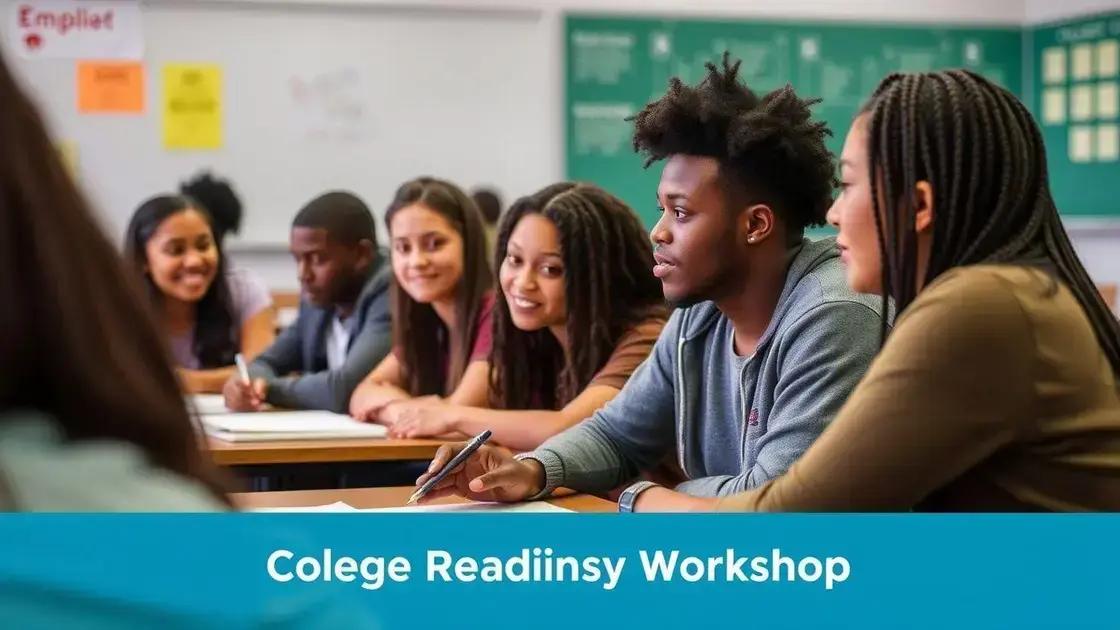 College readiness programs: preparing for success