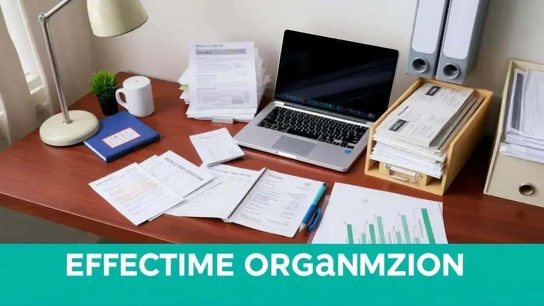 How to organize receipts and financial records