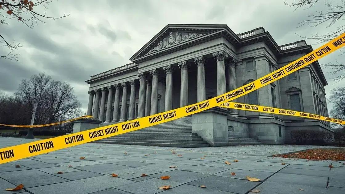 Alarming reductions in federal consumer protection funding
