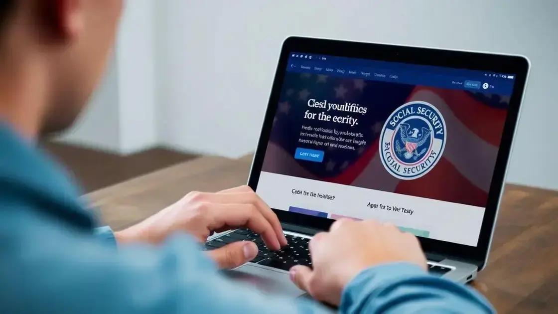 How to update your Social Security information online