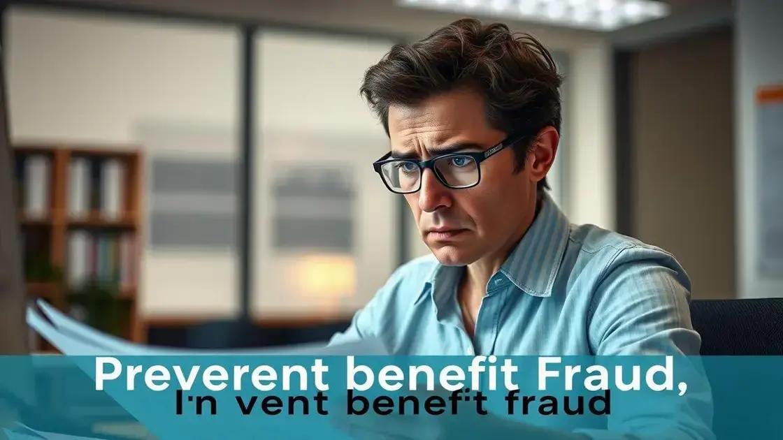 Benefit fraud prevention: your guide to staying safe