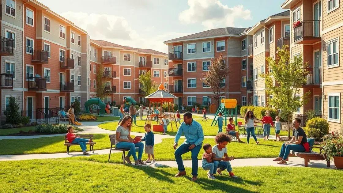 Subsidized housing reforms: transforming communities now