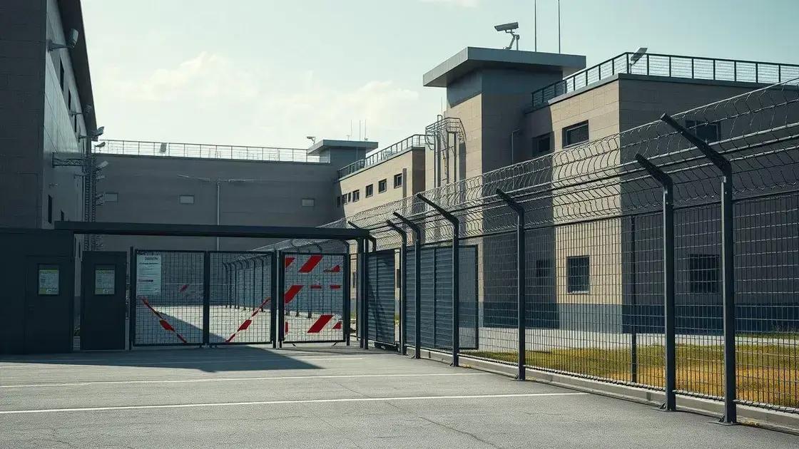 Impact of prison design on safety
