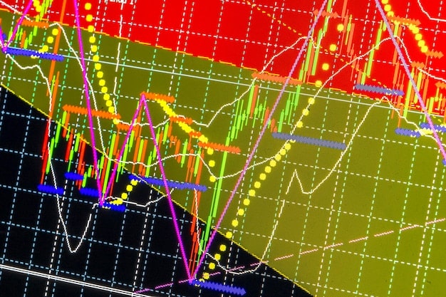 A detailed chart showing the performance of different sectors on the French stock market during periods of high inflation in the past, highlighting sectors like consumer staples and healthcare outperforming others. The chart should be colorful and easy to read.