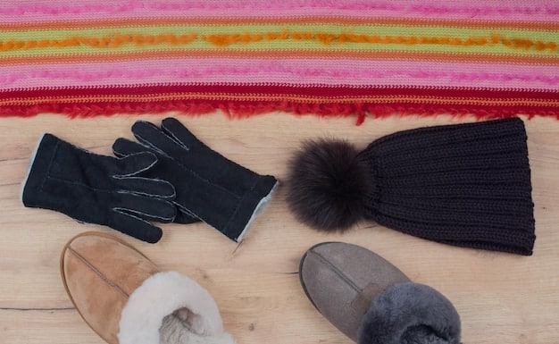 A display of various faux fur accessories, including scarves, hats, and handbags, in different textures and colors, showcasing the versatility of faux fur.