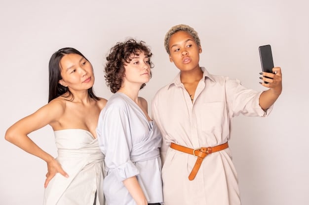 A collage of diverse individuals confidently showcasing how they've personalized current fashion trends to fit their unique styles, body types, and preferences.