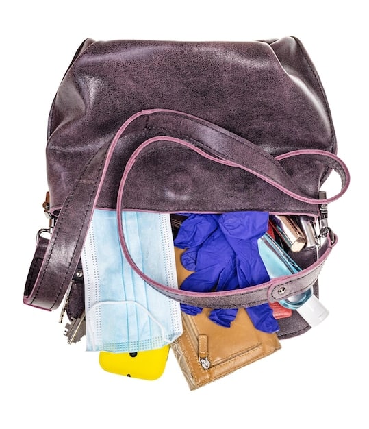 A split image showing a before-and-after comparison of a Shein bag; the left side depicts a dirty, stained bag, while the right side shows the same bag cleaned and revitalized.