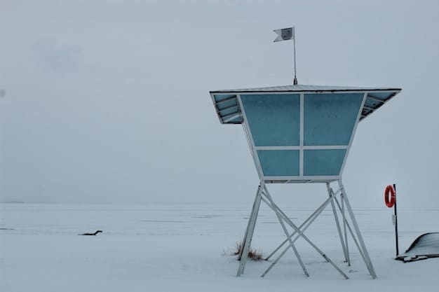 A high-tech radar installation in a remote Arctic location, surrounded by snow and communication equipment. The scene emphasizes the technology being deployed to monitor the region.