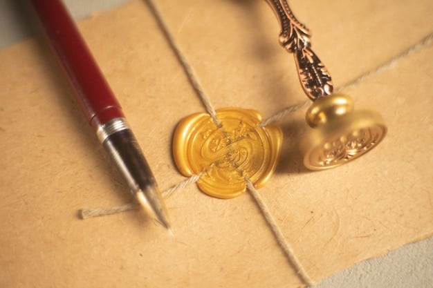A close-up shot of a certificate of completion, highlighting the embossed seal and official signature, signifying the value of the certification.