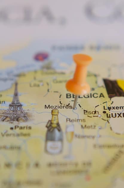 A map of France highlighting the major cities with prominent business schools. The map should visually differentiate between the cost of living and average graduate salaries in each city.