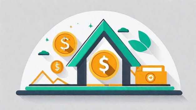A graphic illustration of a retirement savings pyramid, with different levels representing different investment options and risk levels. The top of the pyramid is labeled 