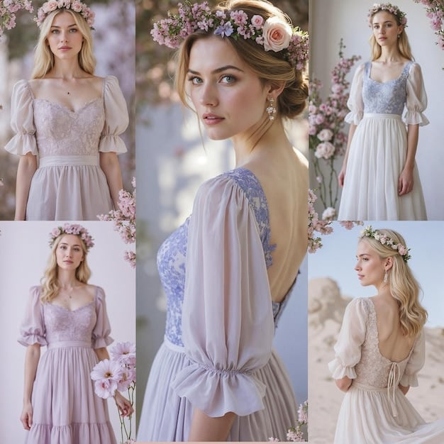 A collage of different Shein dresses suitable for wedding guests, showcasing various styles such as floral prints, solid colors, and different lengths.