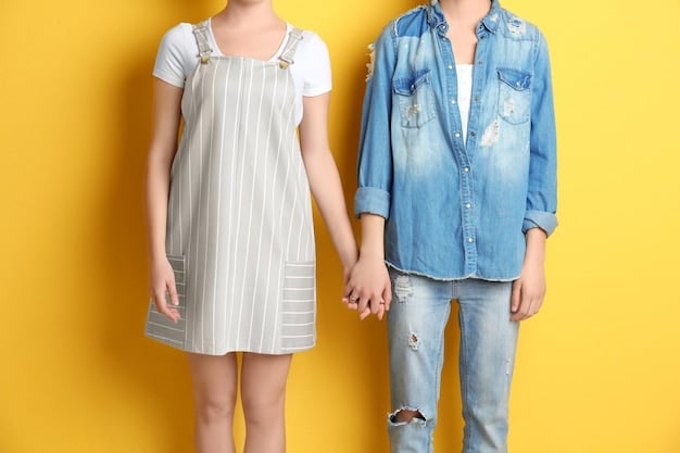A split image showing two different outfits. On one side, a casual outfit with delicate layered necklaces and simple stud earrings. On the other side, a more formal outfit with oversized earrings and a chunky necklace. The background is a clean, minimalist studio setting.