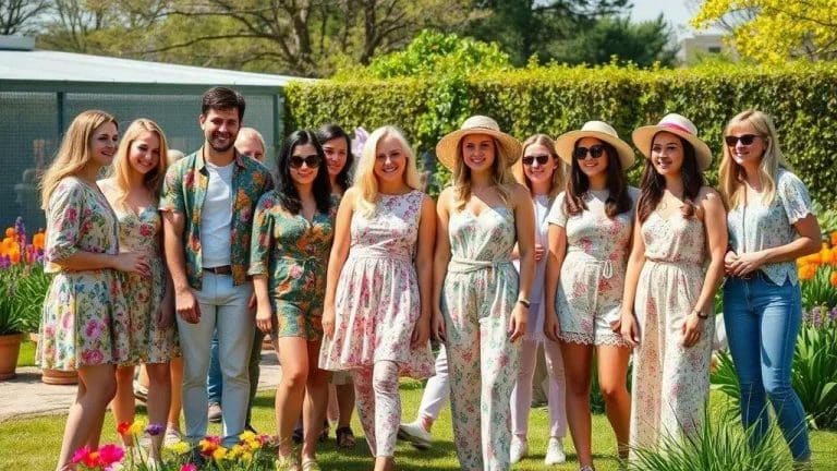 Spring floral outfits South Africa for a fresh look