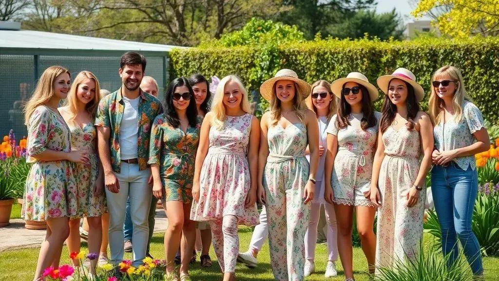 Spring floral outfits South Africa for a fresh look