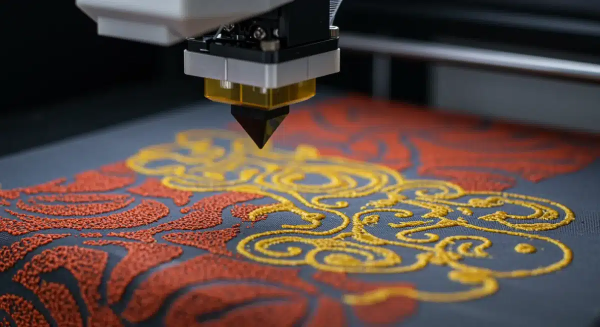 3D printing intricate textile patterns for custom fashion
