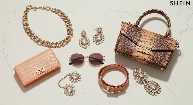 Stylish Shein accessories collection for US fashion trends