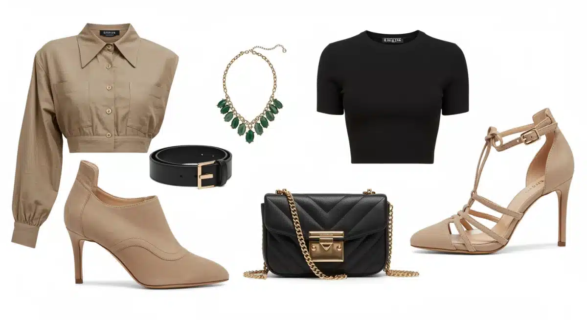 Curated selection of Shein accessories for elevating outfits.