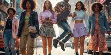Shein Haul 2026: Trendy outfits displayed by diverse models in an urban setting.