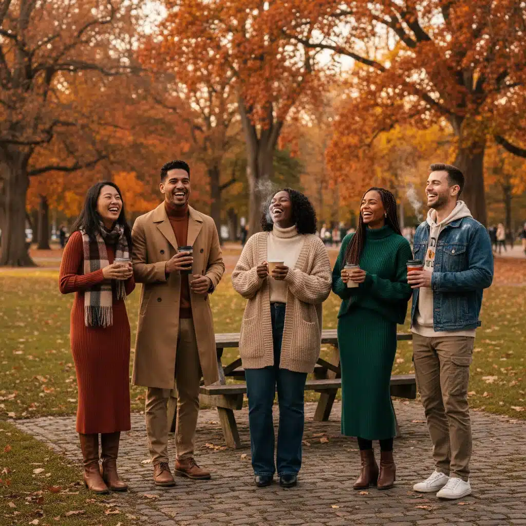 Friends in Shein fall casual outfits
