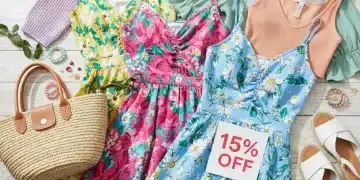 SHEIN Spring 2026 new arrivals with 15 percent off promotion, financial impact of early shopping.