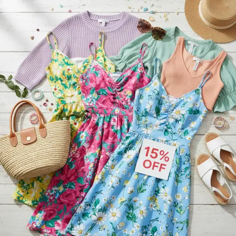 SHEIN Spring 2026 new arrivals with 15 percent off promotion, financial impact of early shopping.