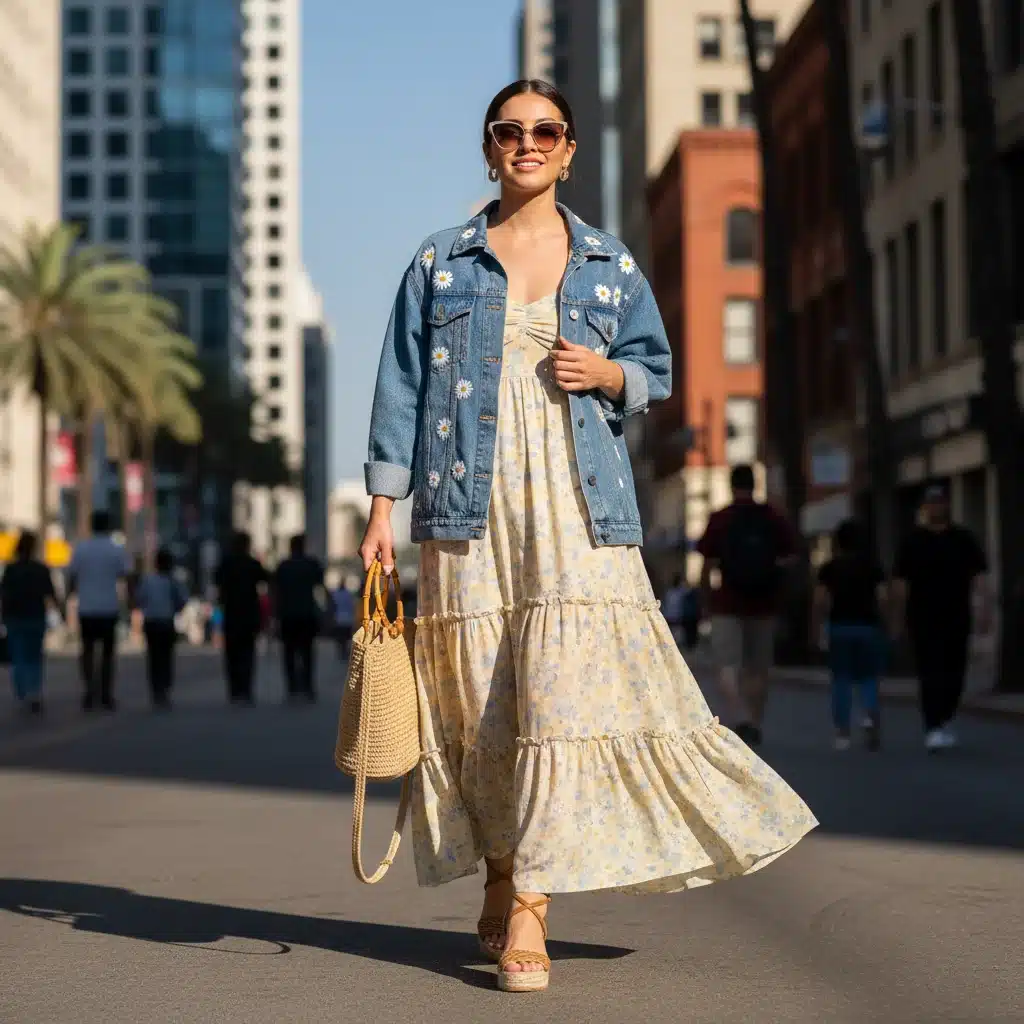 Stylish person wearing SHEIN Spring 2026 outfit, showcasing new fashion trends.