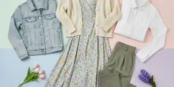 SHEIN Spring 2026 haul with five stylish transitional pieces under $30, including a floral dress and knit cardigan.